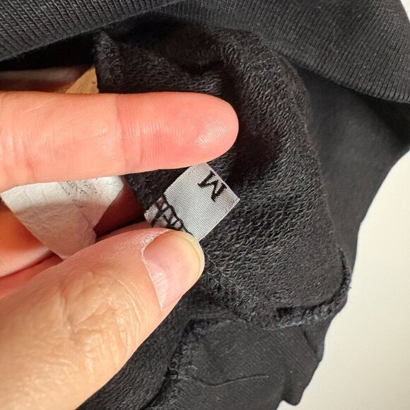 Talentless black half zip pullover sweatshirt - Picture 4 of 5